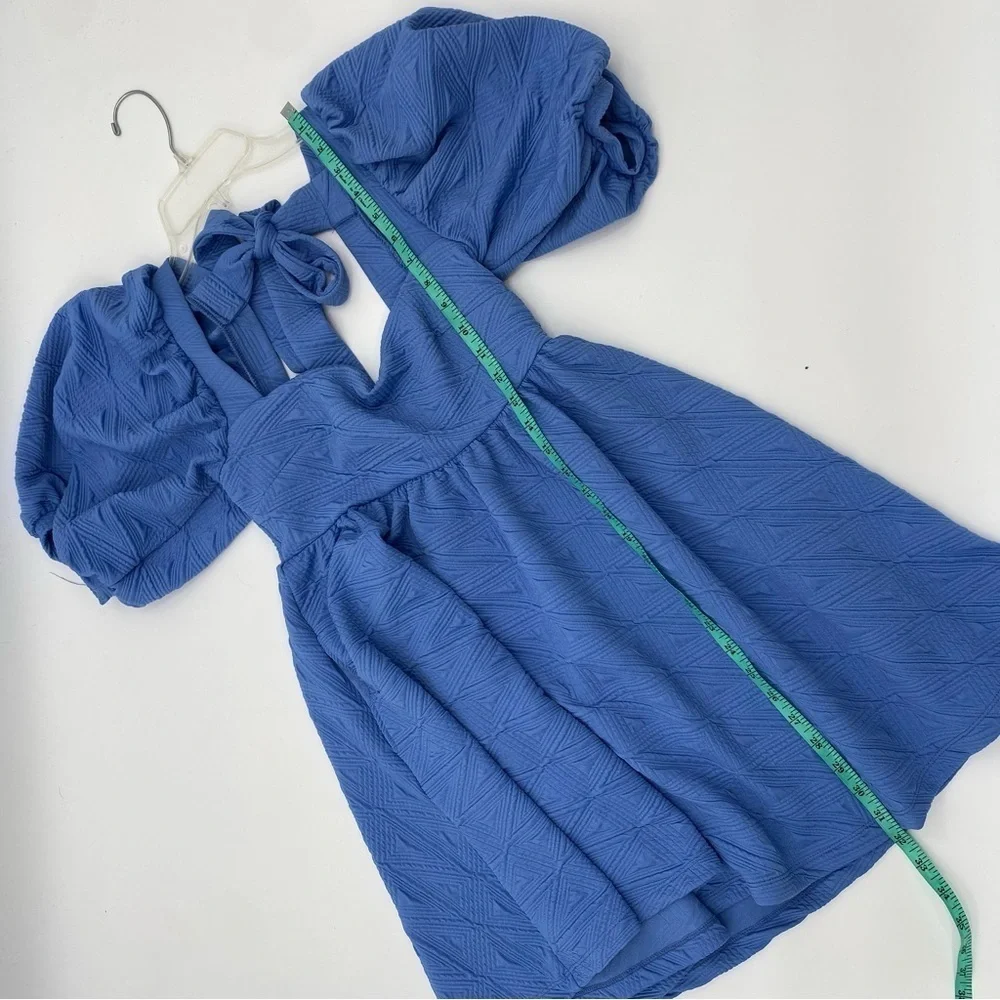 Free People Blue Violet Mini Dress size XS